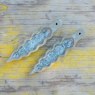 Ceramic leaf incense holder
